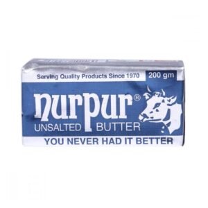 NURPUR BUTTER UNSALTED 200GM