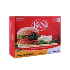 K&N BURGER PATIES 375G (BOX)