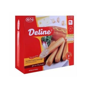 K&N'S FRANK SAUSAGE JUMBO 740G CHEESE&ONION