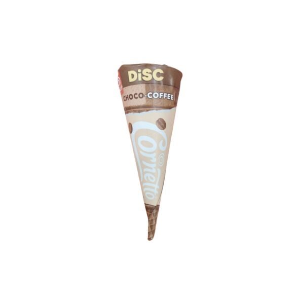 WALL'S CORNETTO 100ML CHOCO DISC COFFEE CONE