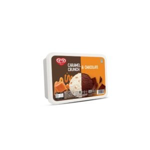 WALL'S CREAMY DELIGHTS 1.4LTR CARAMEL CRUNCH & CHOCOLATE
