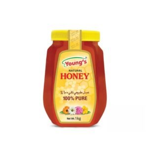 YOUNGS HONEY 1KG NATURAL JAR