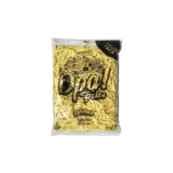 OPA FRIES 2KG CHUNKY VALUE PACK PB