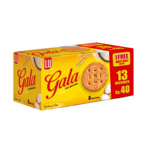 LU Gala Egg Rs. 40 Box (8 Packs) + 1 Half Roll Free
