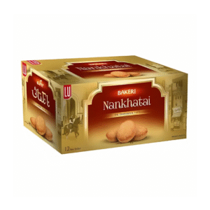 Bakeri Nankhatai Bar Packs 12 Pieces