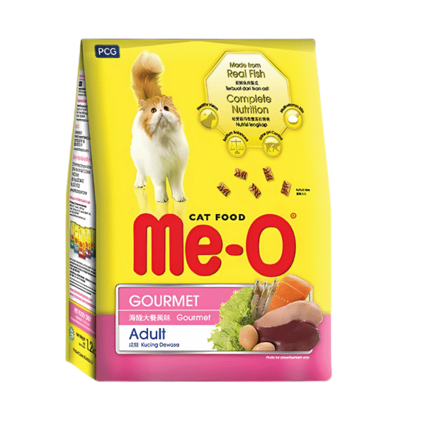ME-O CAT FOOD 1.2KG GOURMET ADULT