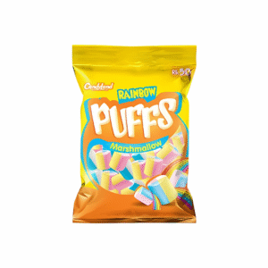CANDYLAND RAINBOW MARSHMALLOW 150G P PUFFS