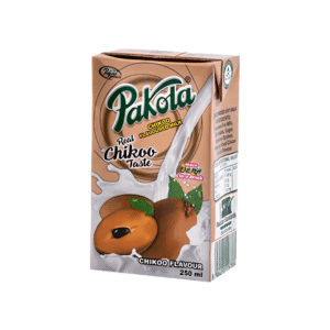 PAKOLA FLAV MILK 250ML REAL CHIKOO