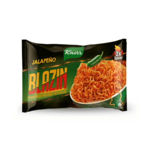 KNORR BLAZIN JALAPENO INSTANT NOODLES 2XSPICIER
