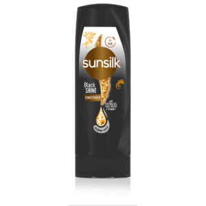 SUNSILK COND 180ML BLACK SHINE BOT
