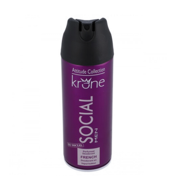 KRONE ASSORTED MEN PERFUMED DEODORANT 200ML