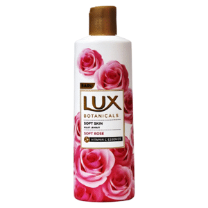 LUX BODY WASH SOFT ROSE 250ML