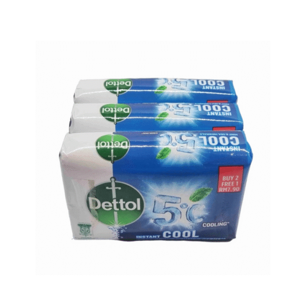 DETTOL SOAP COOL 100GX3'S