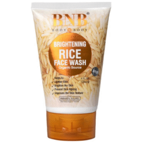 BNB RICE FACE WASH 120ML