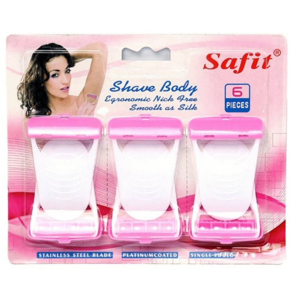 SAFIT WOMEN RAZOR 1X6'SPACK